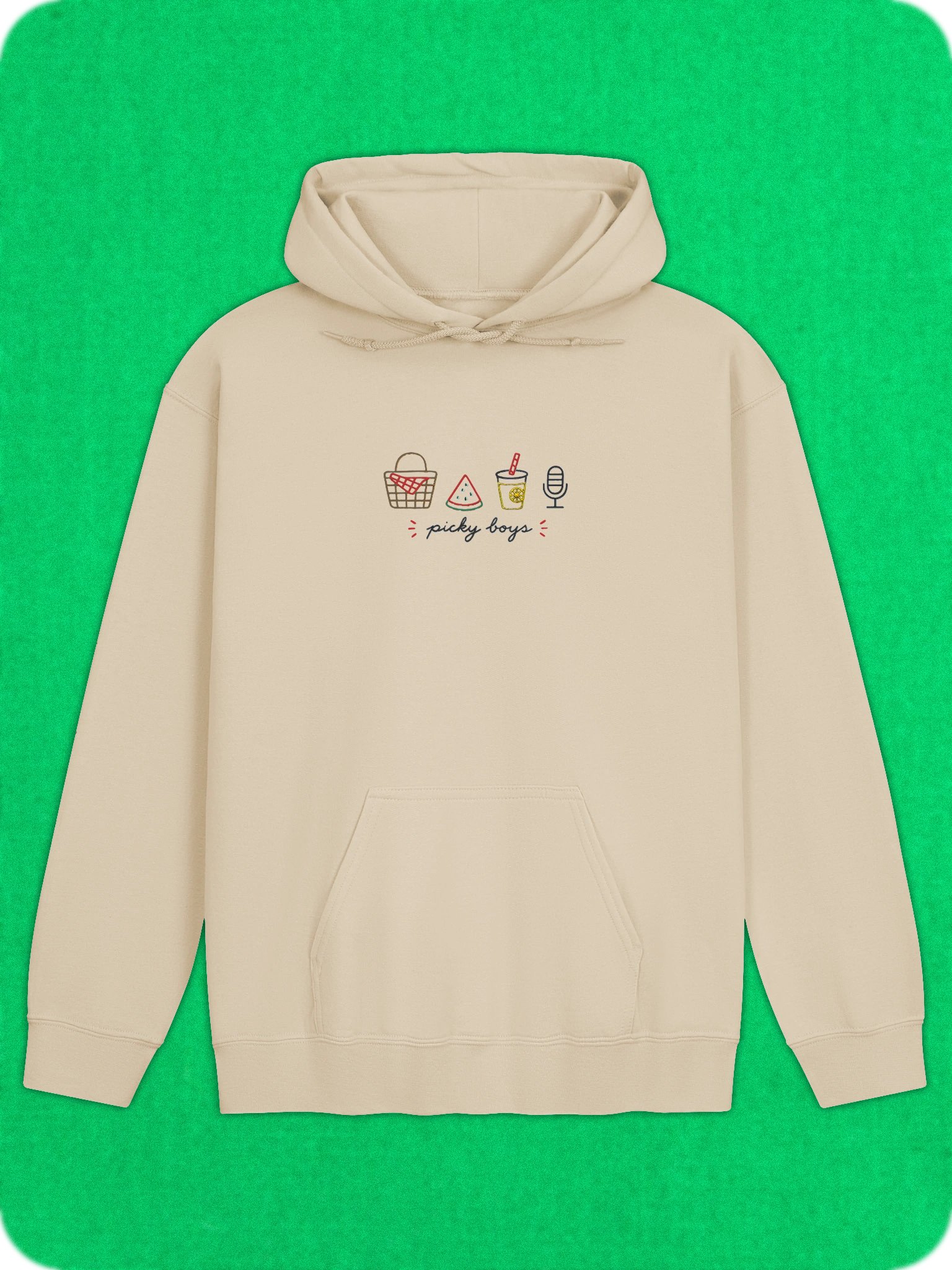 Summer Embroidered Hoodie (6 Colors) product image (3)