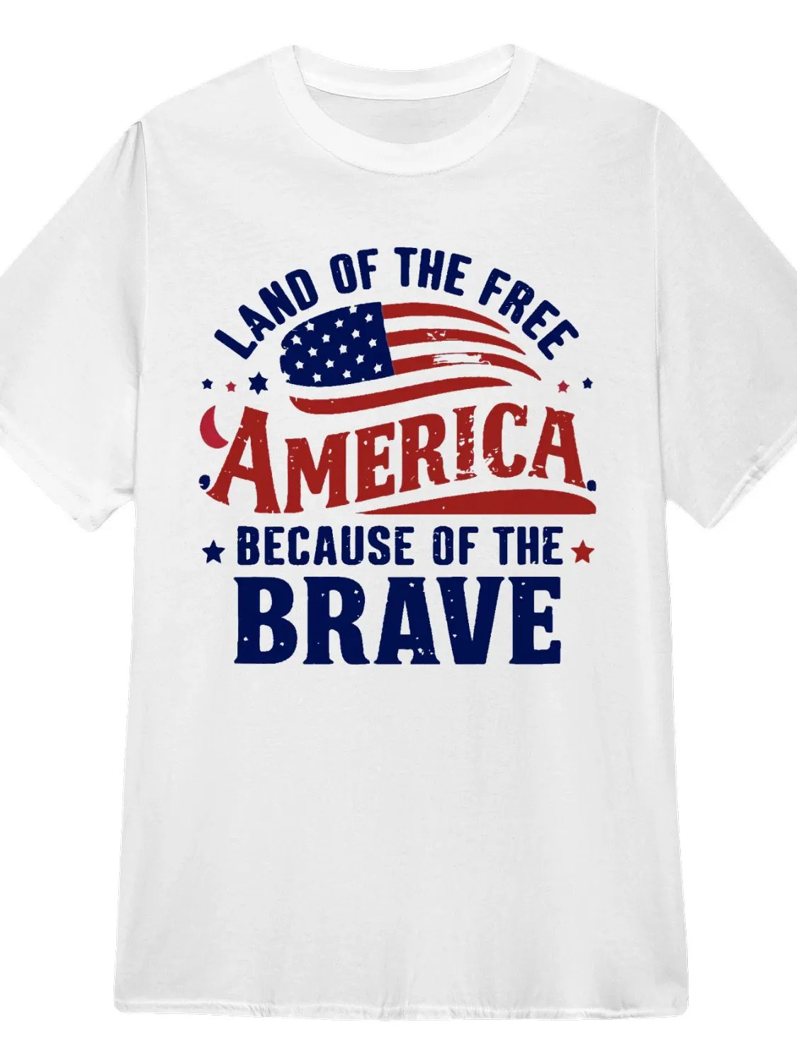 Land Of The Free Because Of The Brave Shirt product image (1)