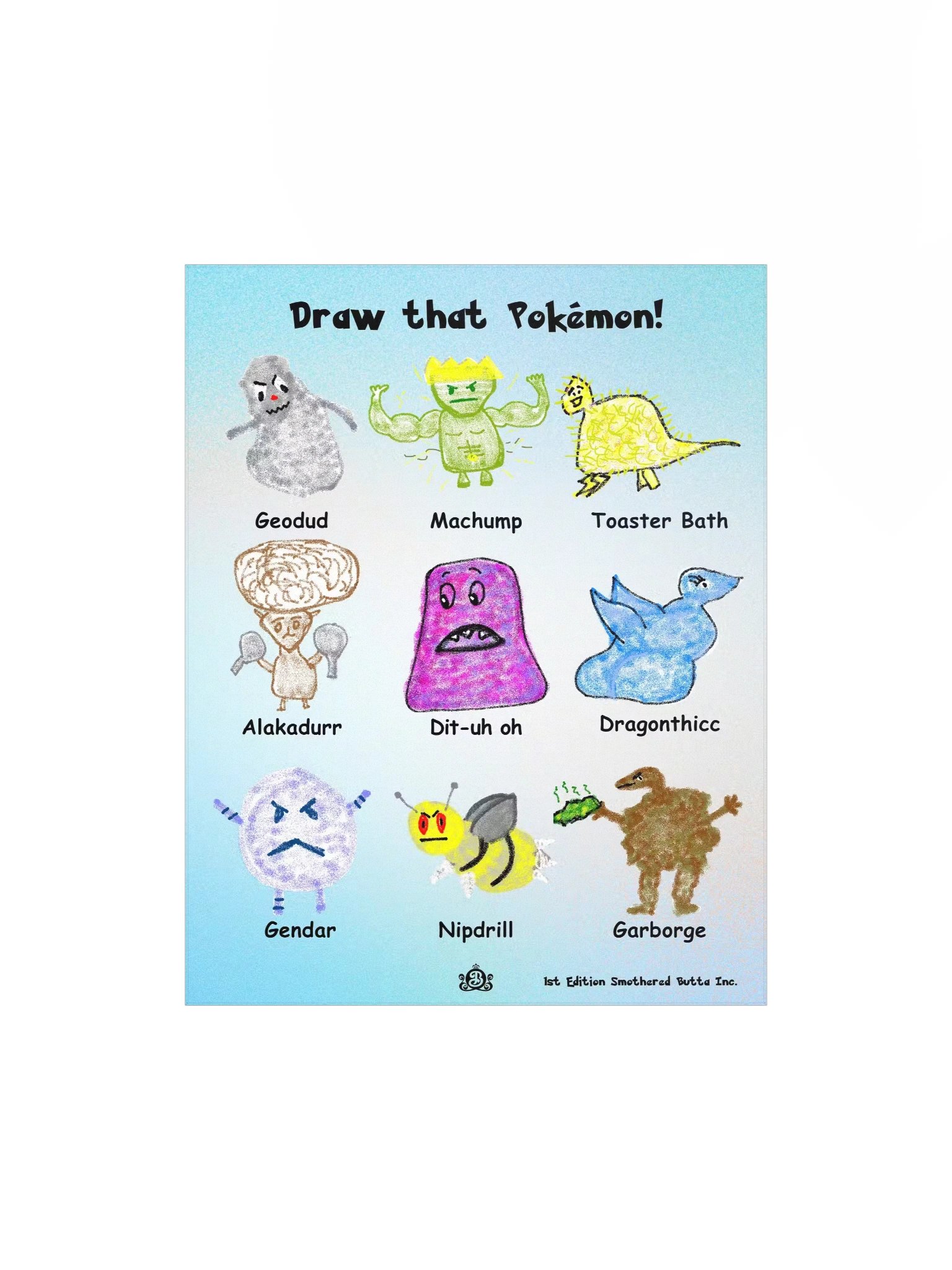 Draw that Pokémon! poster product image (1)