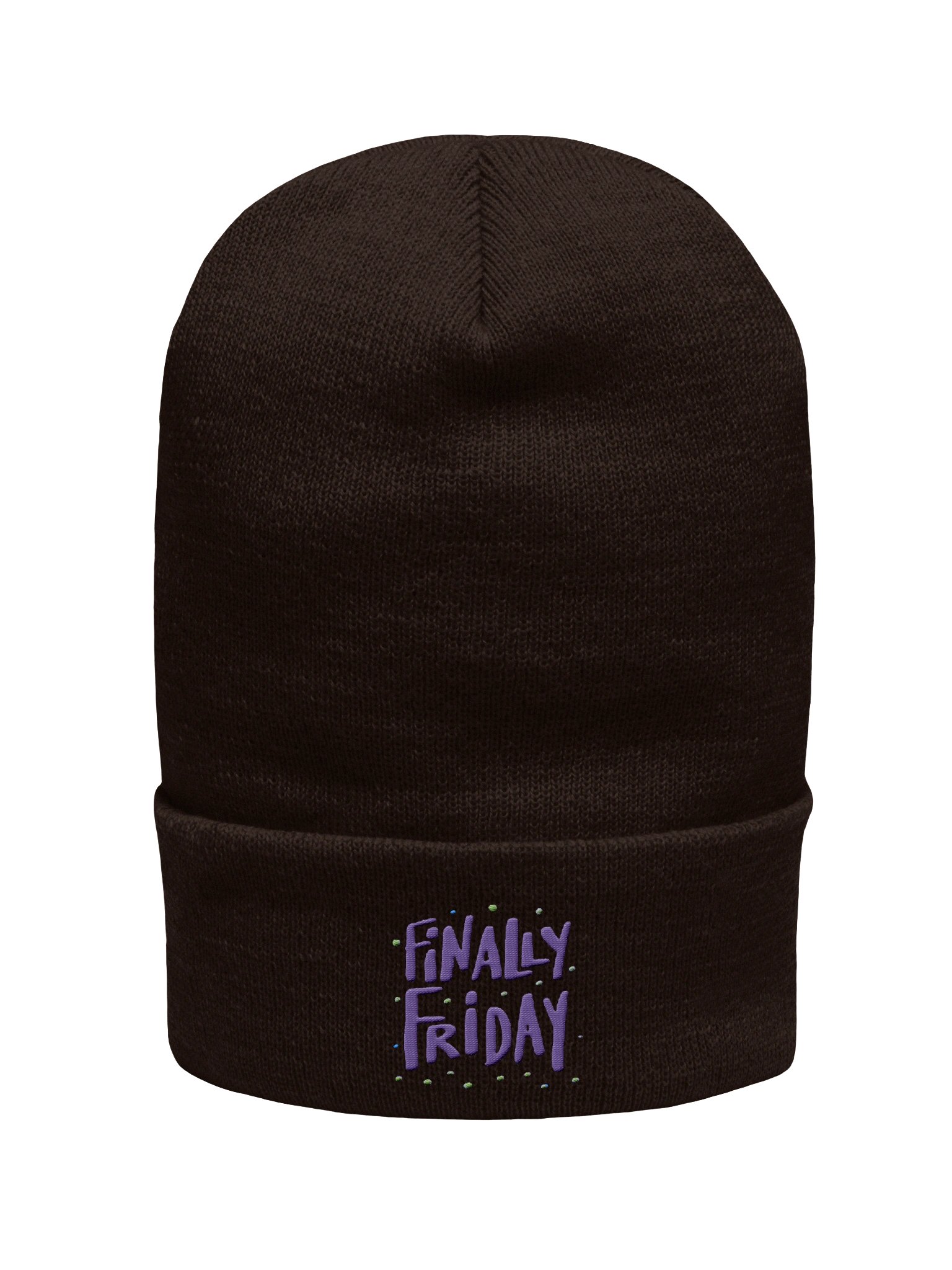 Finally Friday Cuffed Beanie product image (1)
