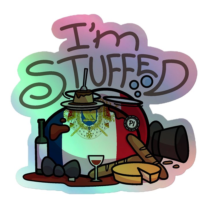 Plon Plon "Im Stuffed" Sticker product image (2)