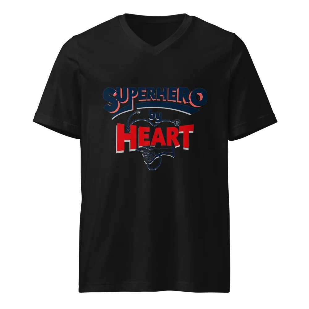 Heartfelt Superhero V-Neck Tee product image (1)
