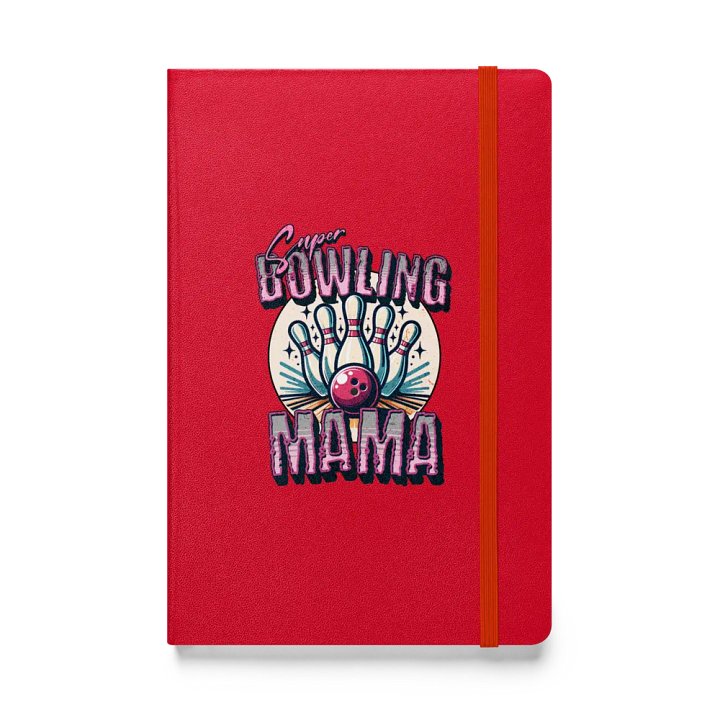 Super Bowling Mama Hardcover Notebook product image (1)