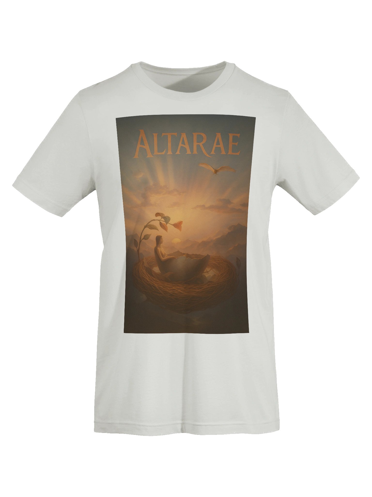 ALTARÆ “Veil into the Maw” Tee – Dawnlight White product image (20)