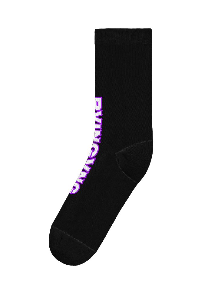 PvinGvng Premium Crew Blk Socks product image (1)