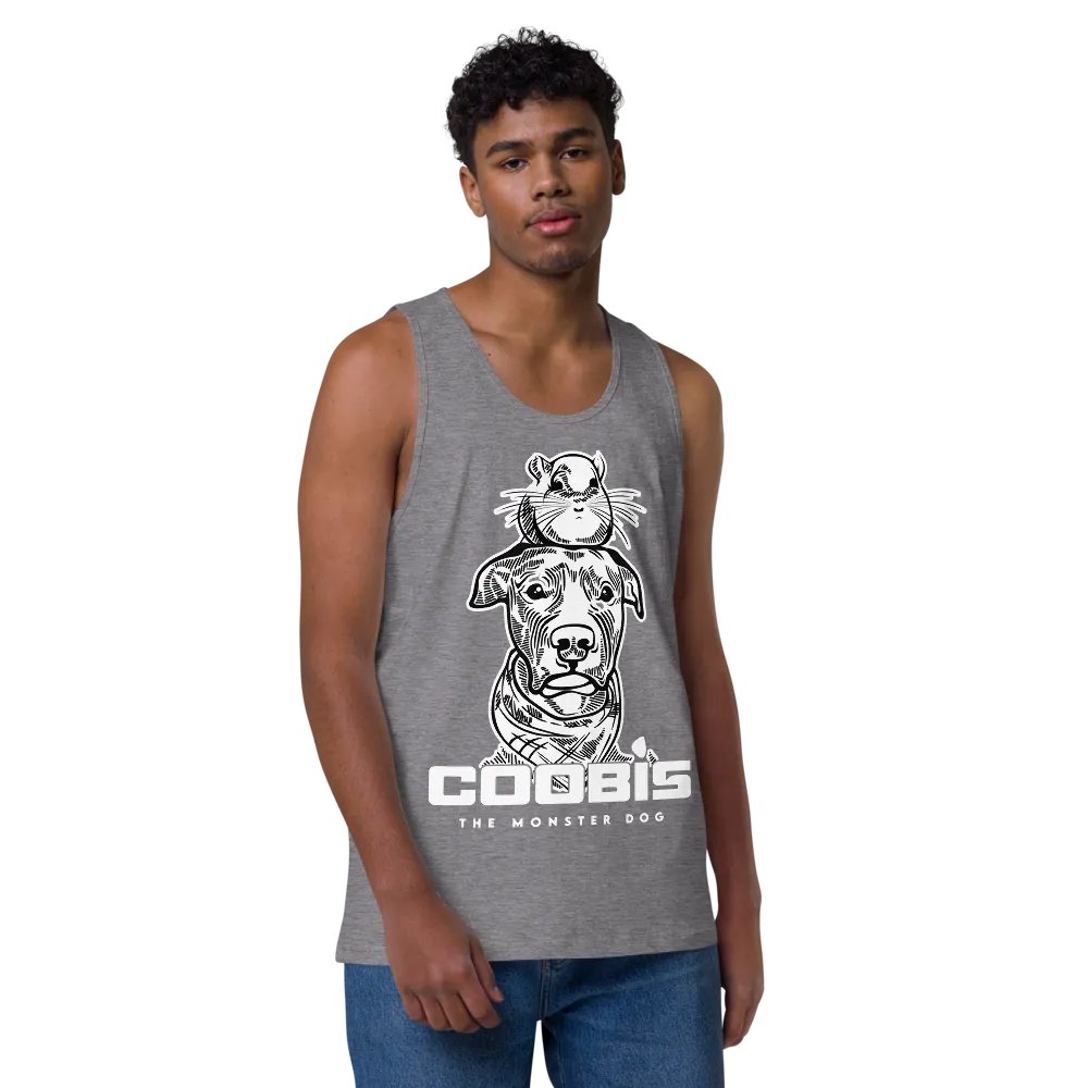Coobis The Monster Dog Tank Top (With Chinchilla) product image (6)