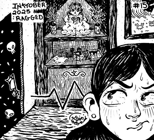 👻 INKTOBER 2025 🎃 DAY 15: Ragged ✨️

🗒Title: 