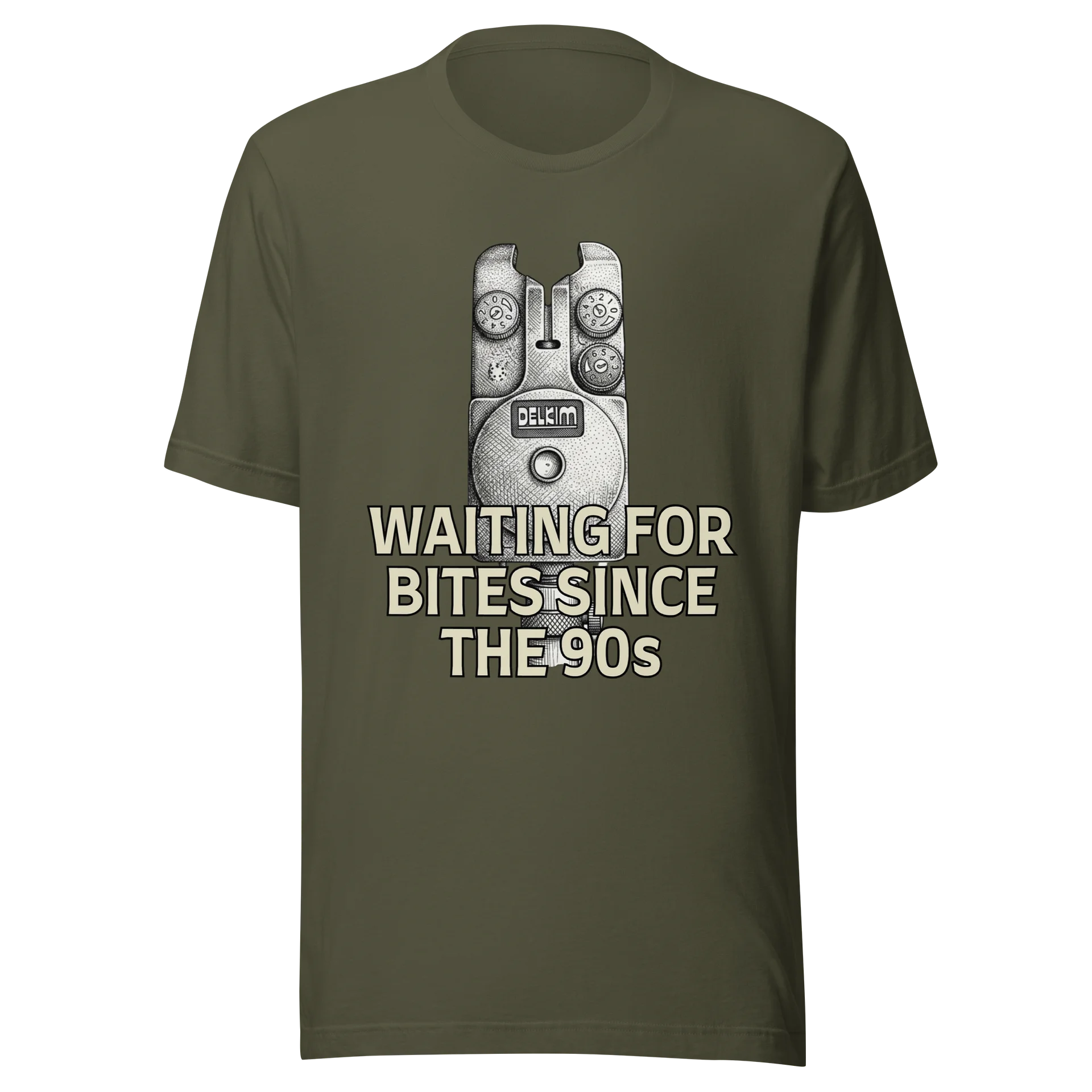 Delkim “ Waiting For Bites Since The 90s” T-Shirt product image (31)