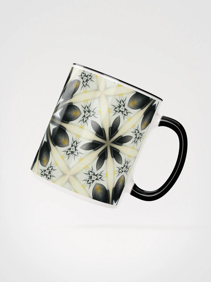 Kaleidoscopic Petals Ceramic Mug product image (4)