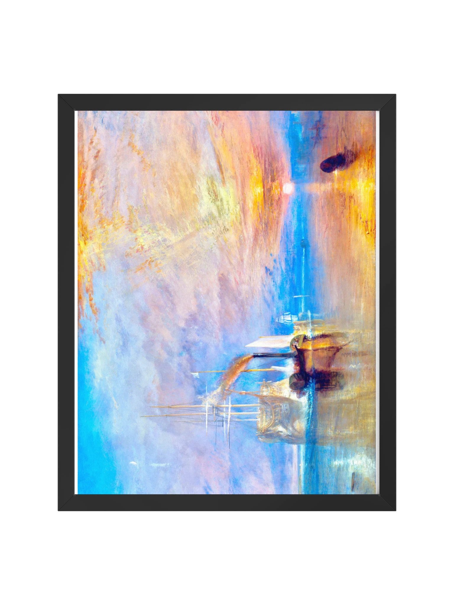 The Fighting Temeraire — Large Framed Matte Poster product image (5)