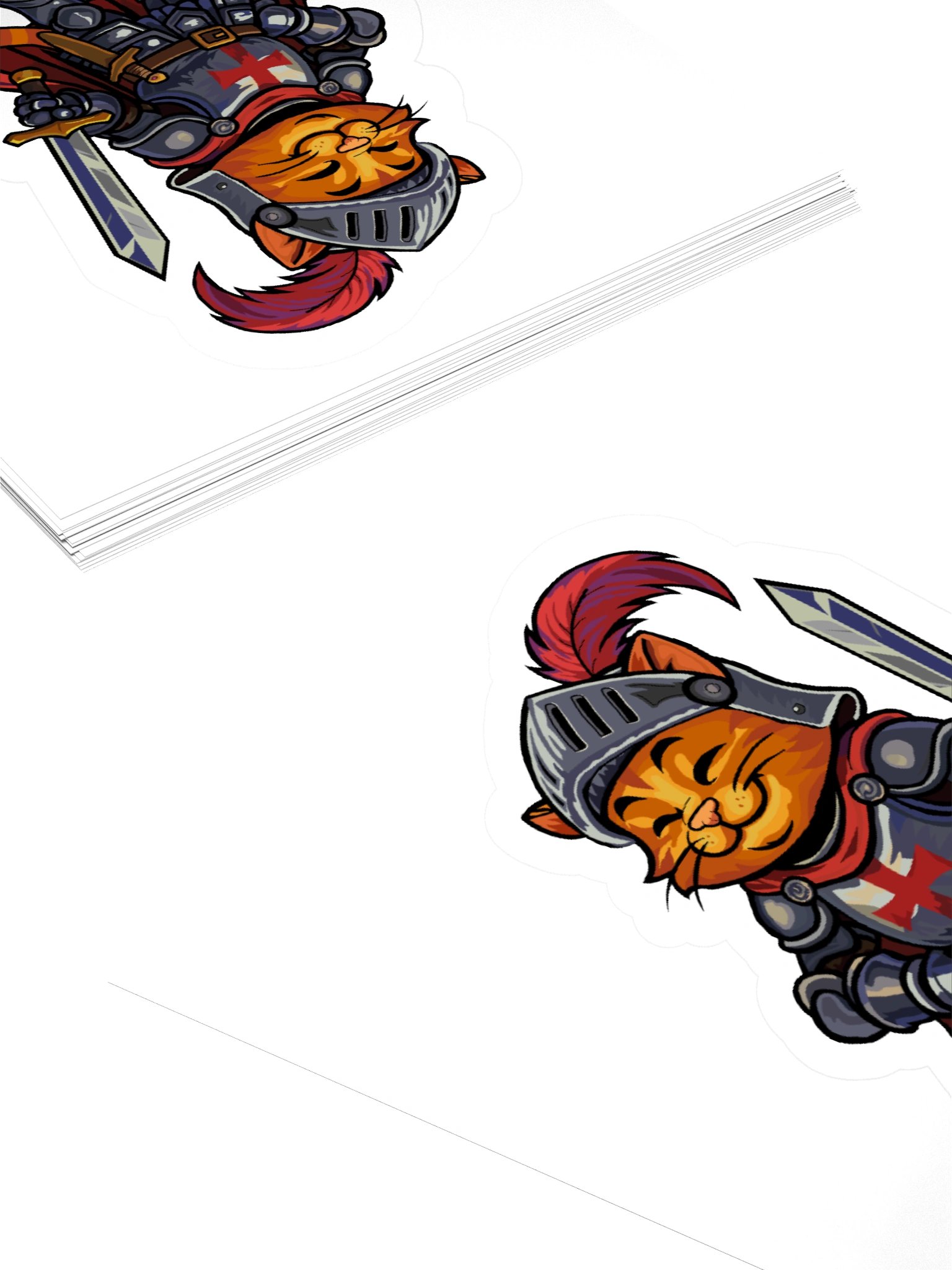 Crusader Knight Cat - Armour and Sword for Battle product image (10)