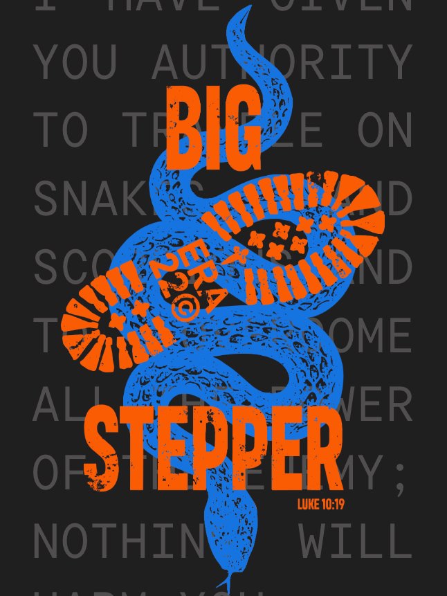 BIG STEPPERS – Wallpaper product image (1)
