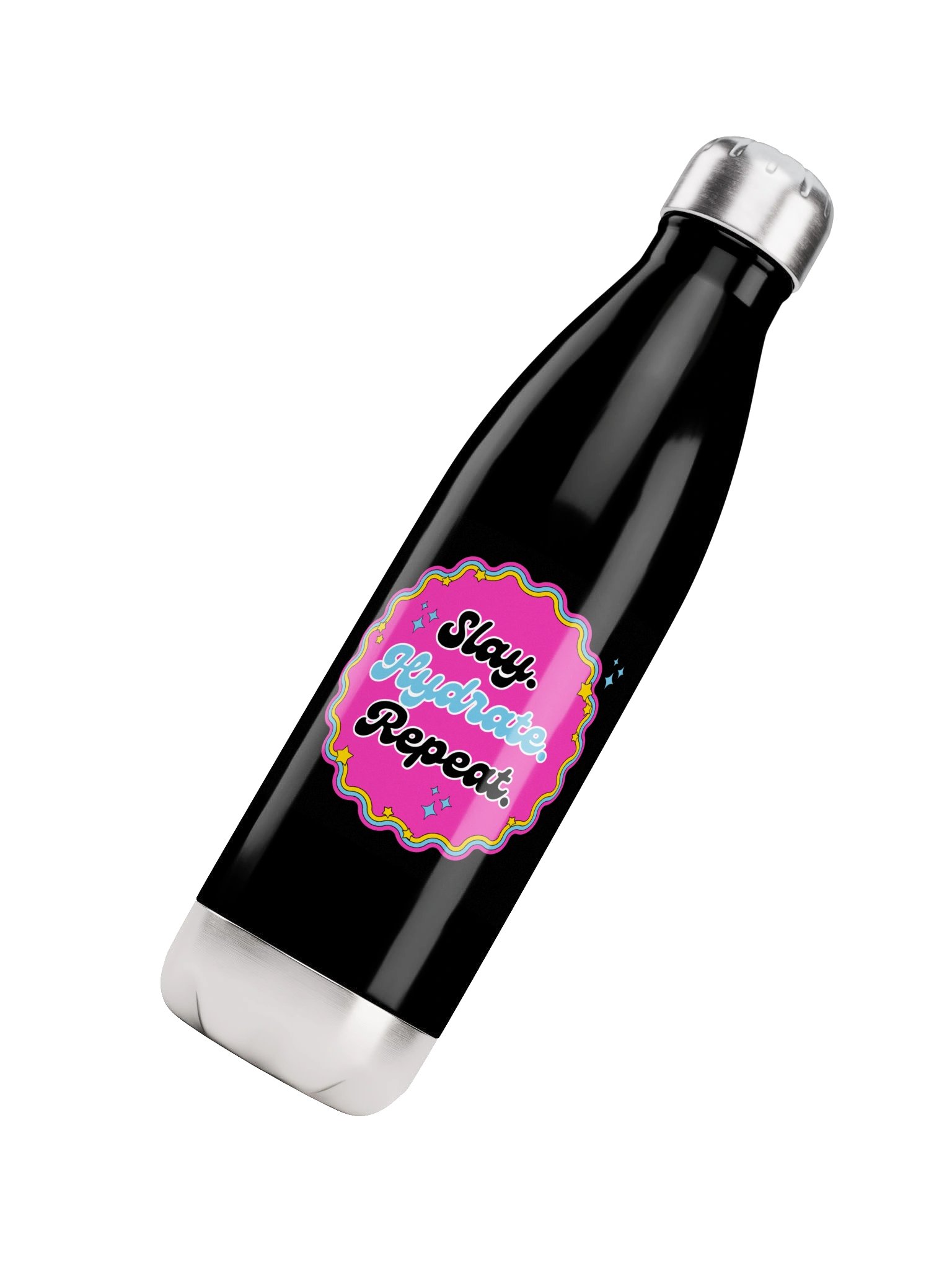 Slay. Hydrate. Repeat. Water Bottle product image (4)