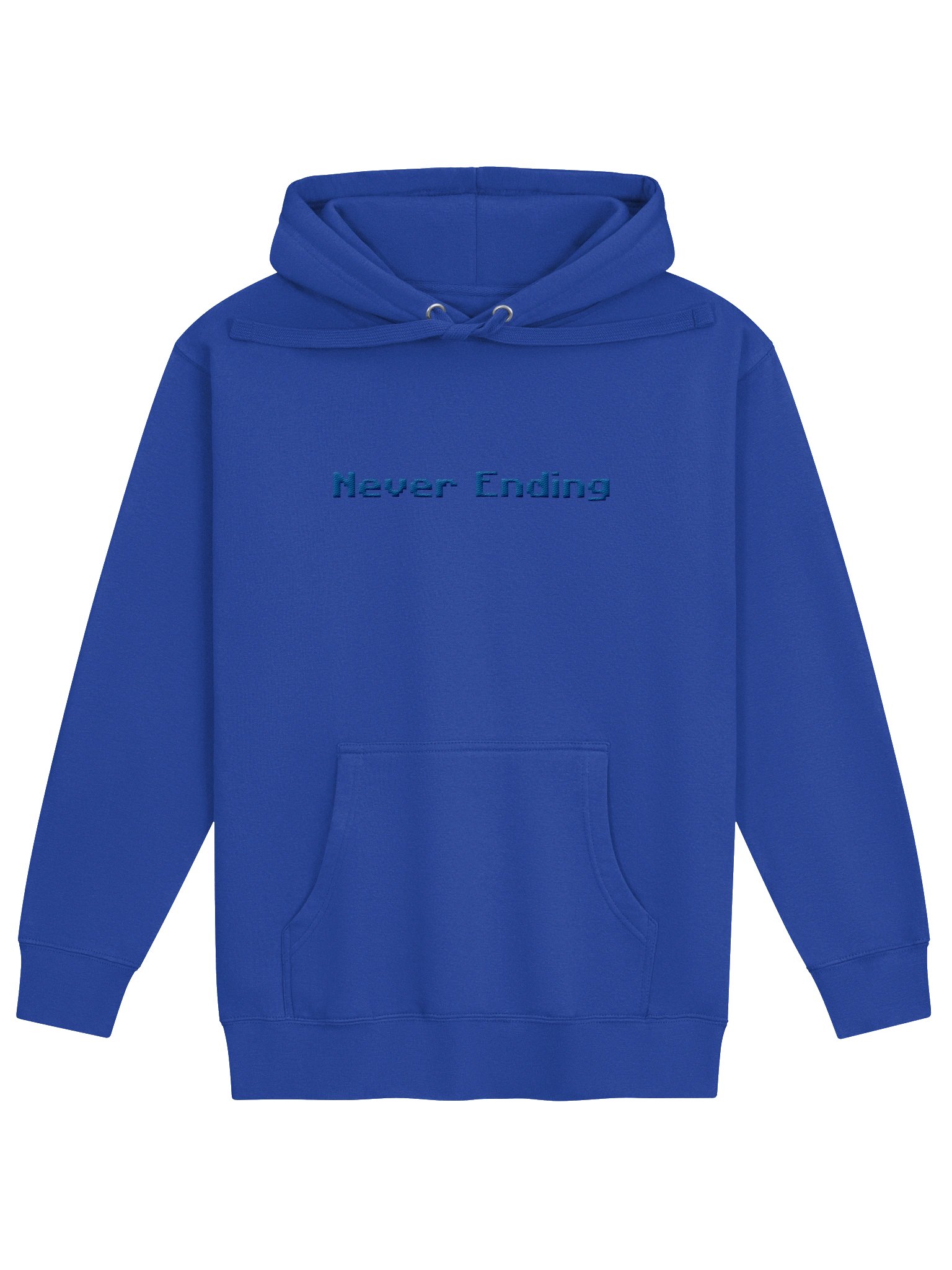 Monochrome Hoodie - Blue product image (1)