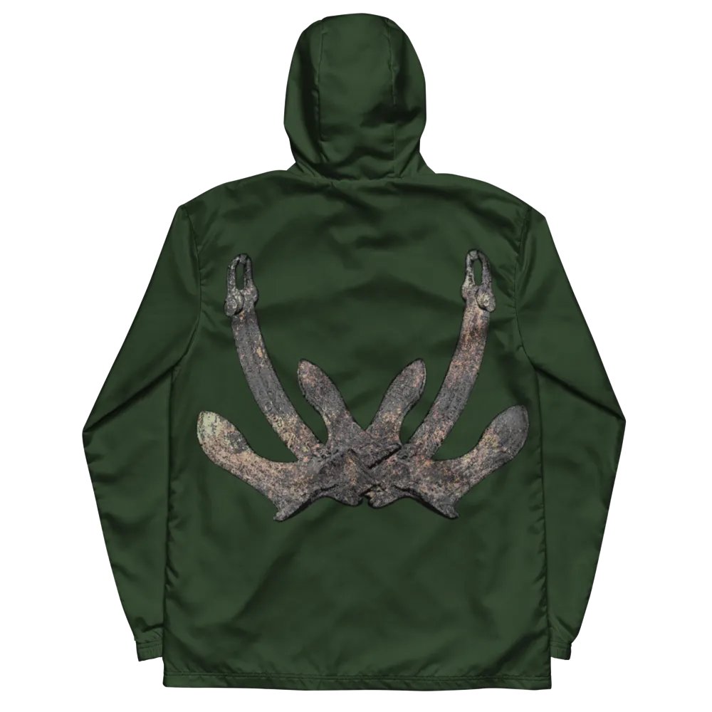 Green Anchor Windbreaker product image (1)