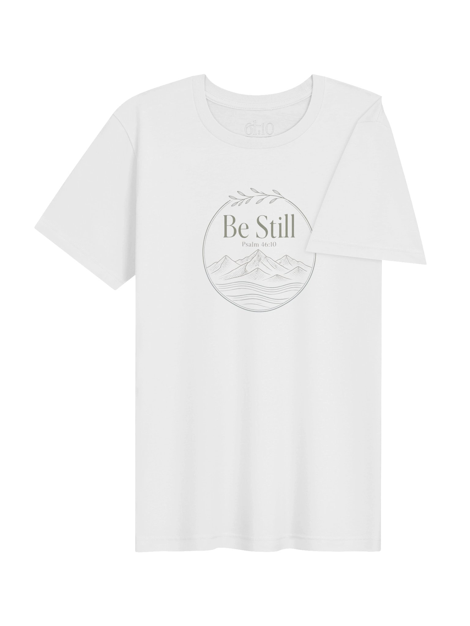 Be Still Psalm 46:10 Mountain Logo Tee product image (144)