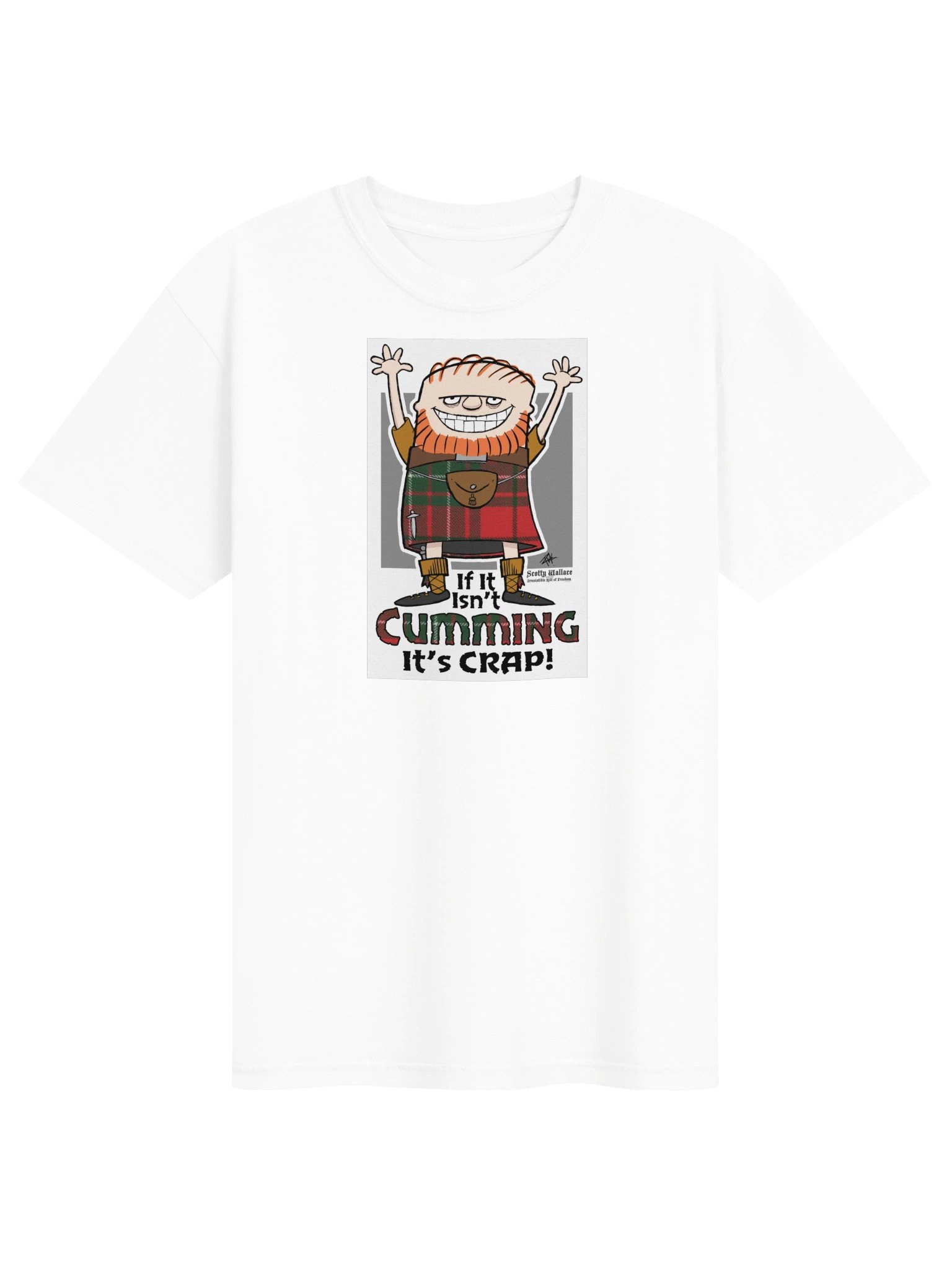 Cumming Clan Tartan - Funny Scottish Humor Scotty Wallace product image (235)