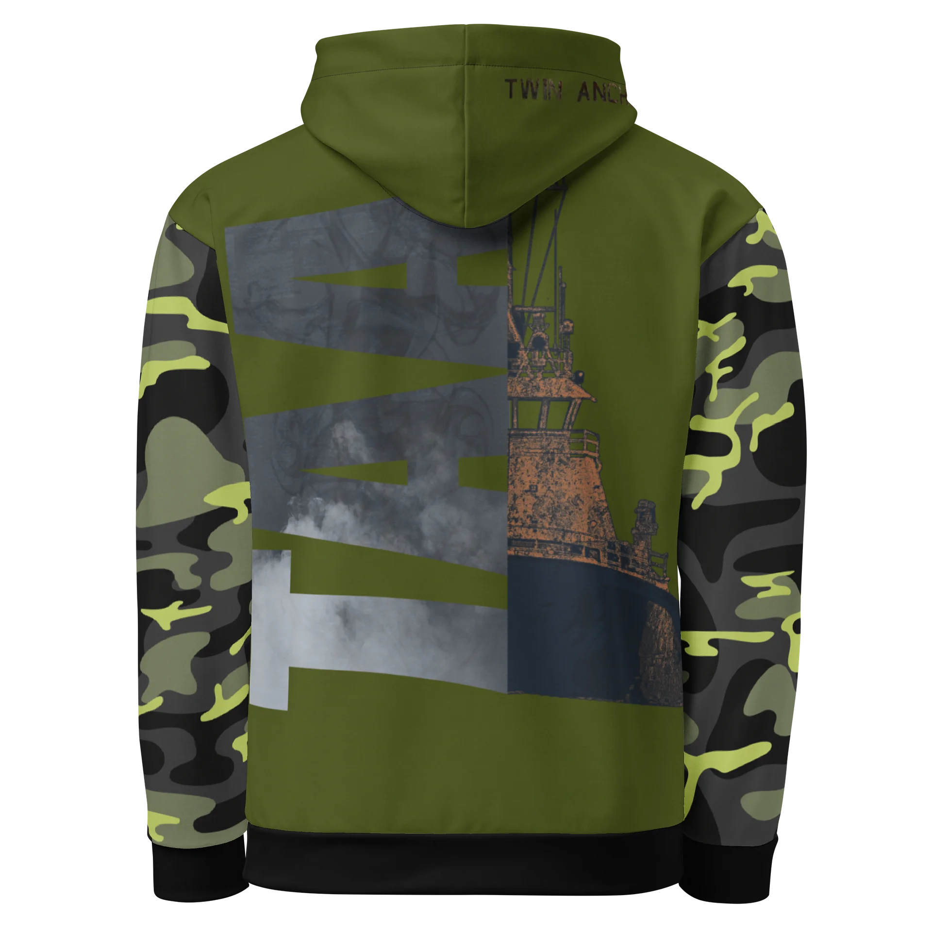 TAA & Foss Tug – (Camouflage & Green) – Performance Marine Wear | Twin Anchor Apparel North Current Line product image (1)