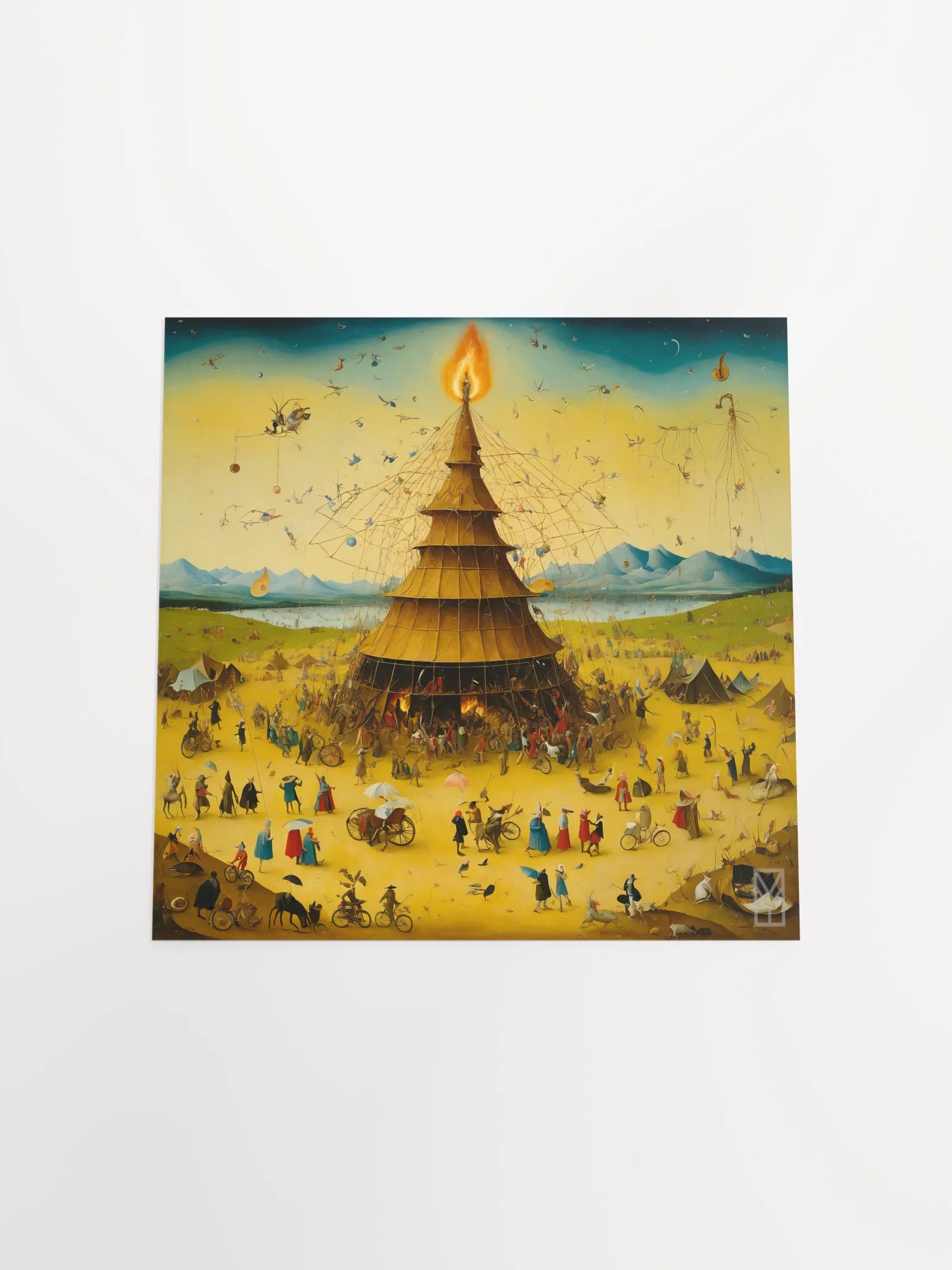 Poster Storm at the Festival: Surreal Interpretation product image (4)