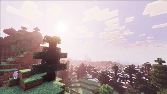 If you would believe it or not, this snapshot was taken inside of #Minecraft bedrock with vibrant visuals and a single plug in! How nuts is that! New Video Out Now!