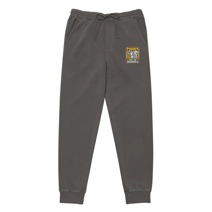 Save the Squirrels Embroidered Ultra Premium Retro Joggers product image (2)