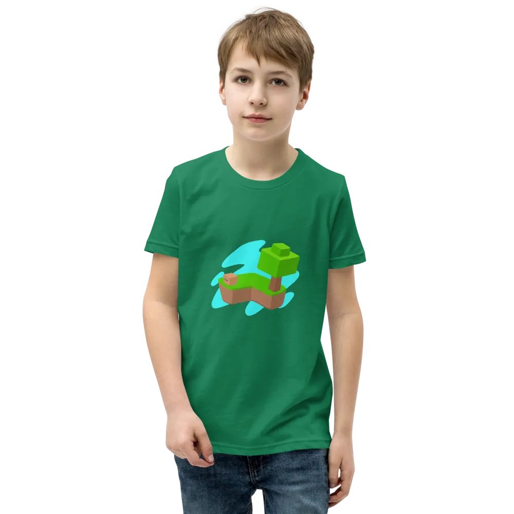 Skyblock Island Youth Tee product image (1)