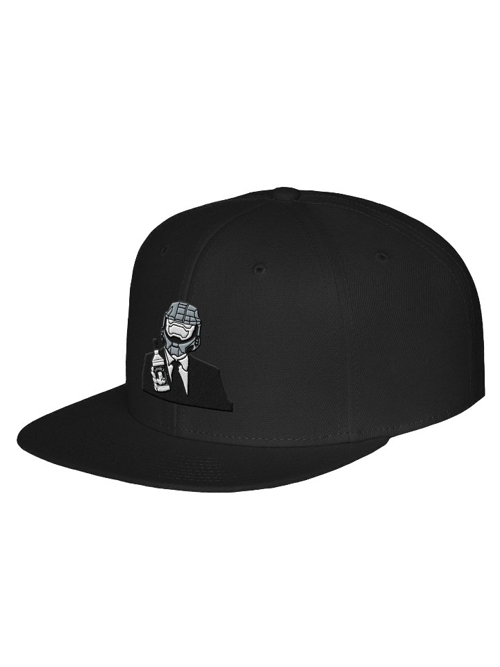 Lovable Classic Black White Snapback Hat product image (2)