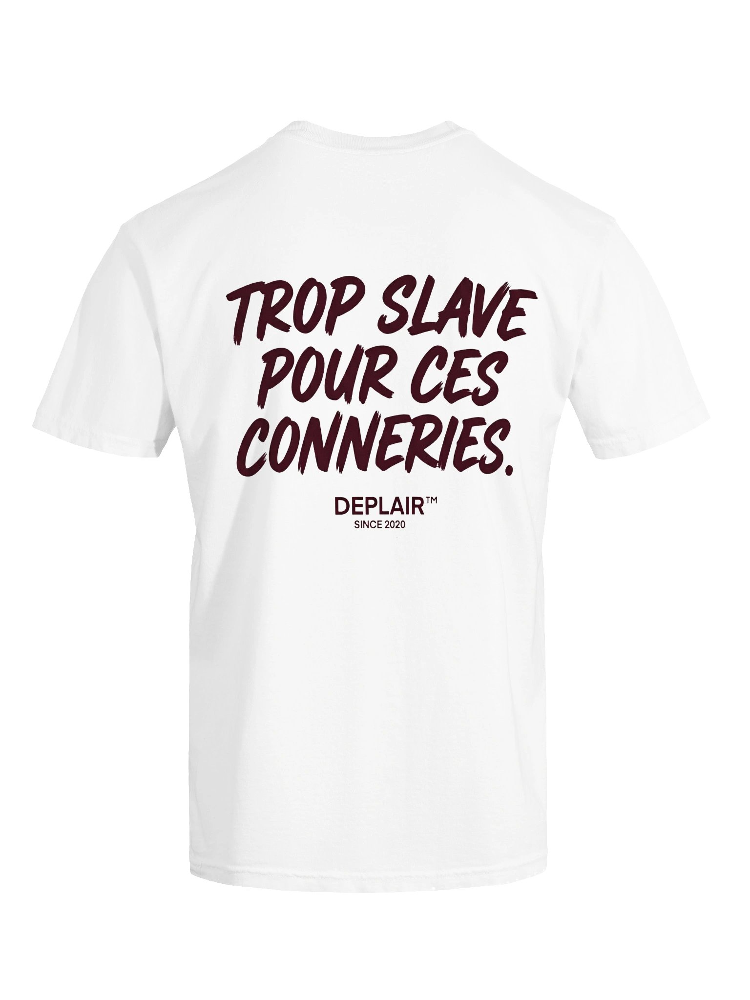Trop slave pour ces conneries — T-shirt unisexe product image (3)