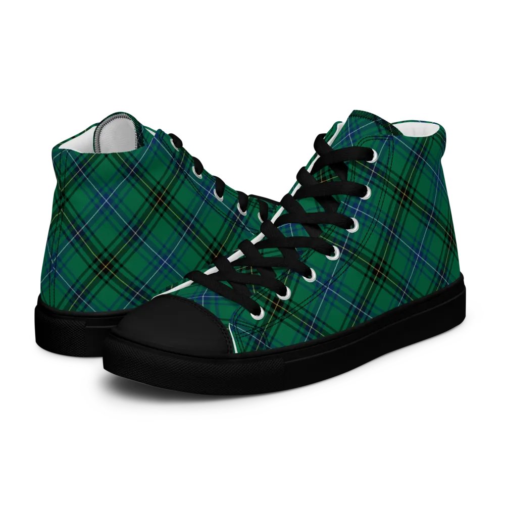 Henderson Tartan Men's High Top Shoes product image (8)