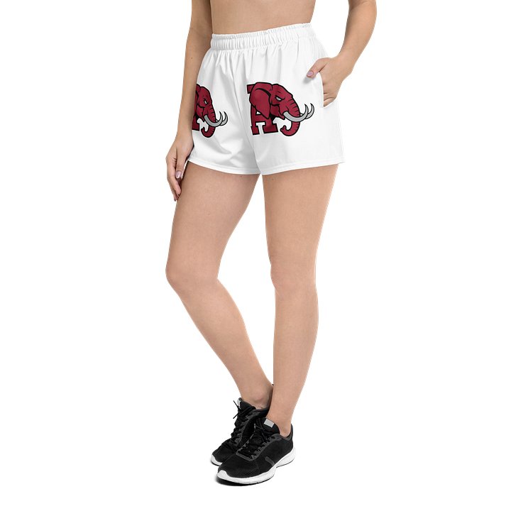 Women's Elephant Ink Athletic Shorts product image (2)