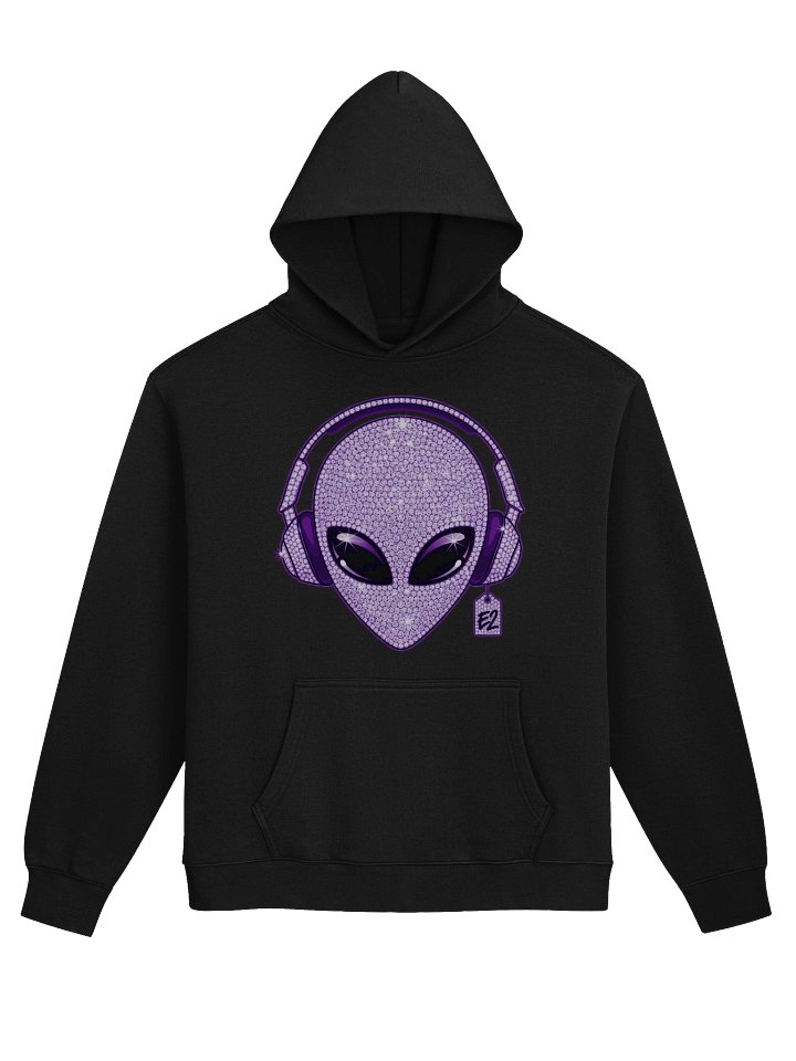 Premium Purple Diamonds V1 e² Logo Hoodie product image (1)
