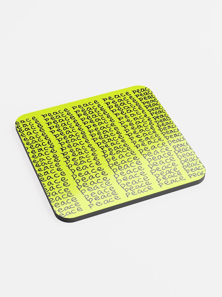 Peace 2 Coaster (Yellow) product image (2)
