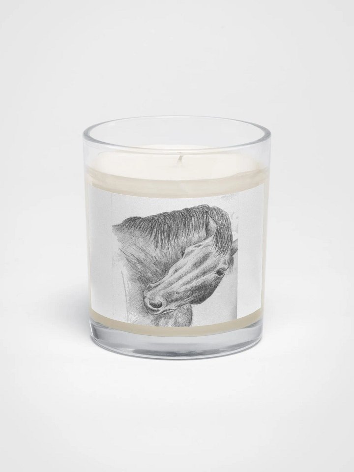 horse scritching candle product image (1)