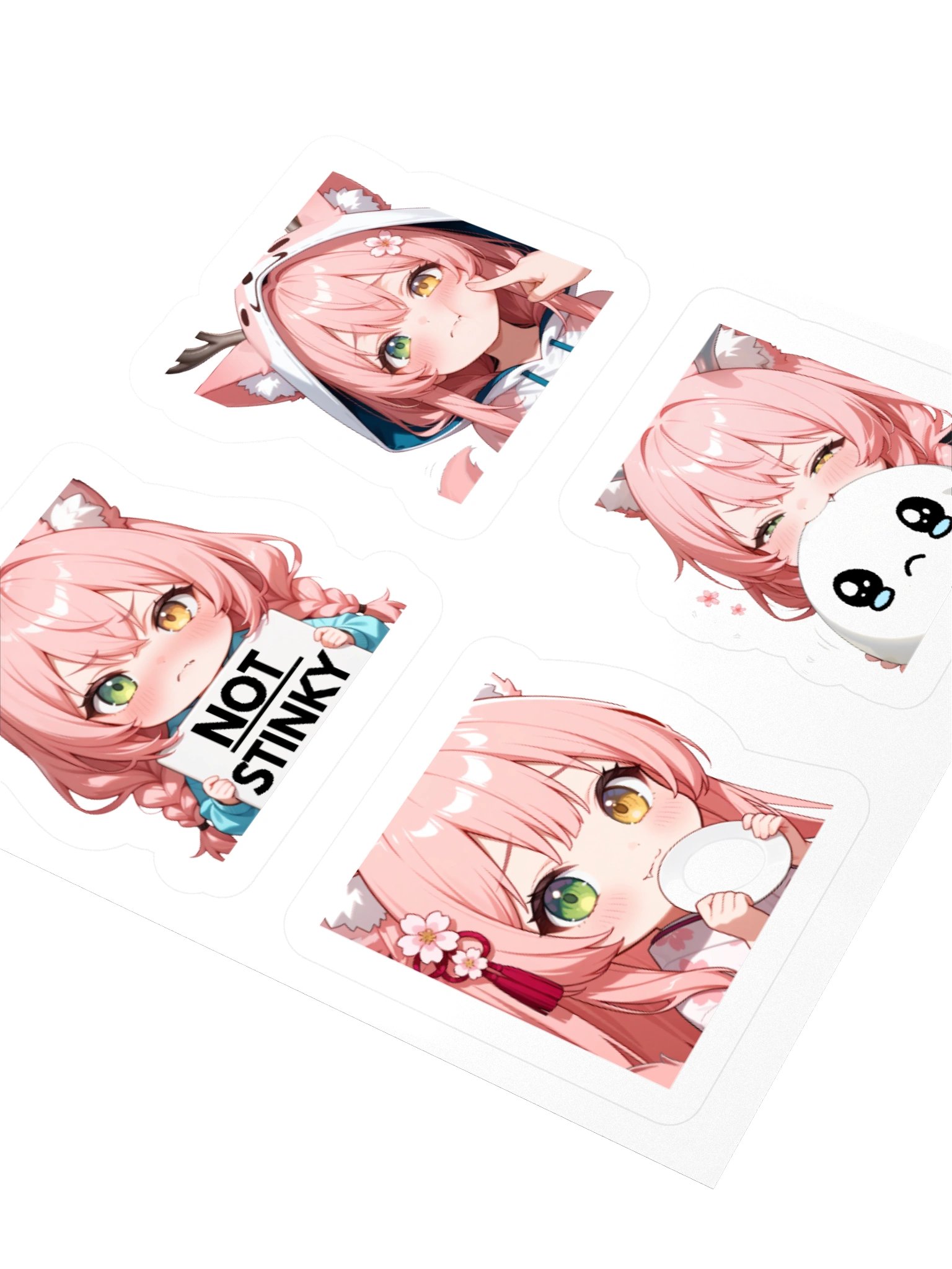 Chaotic Fox Reactions Sticker Pack product image (3)