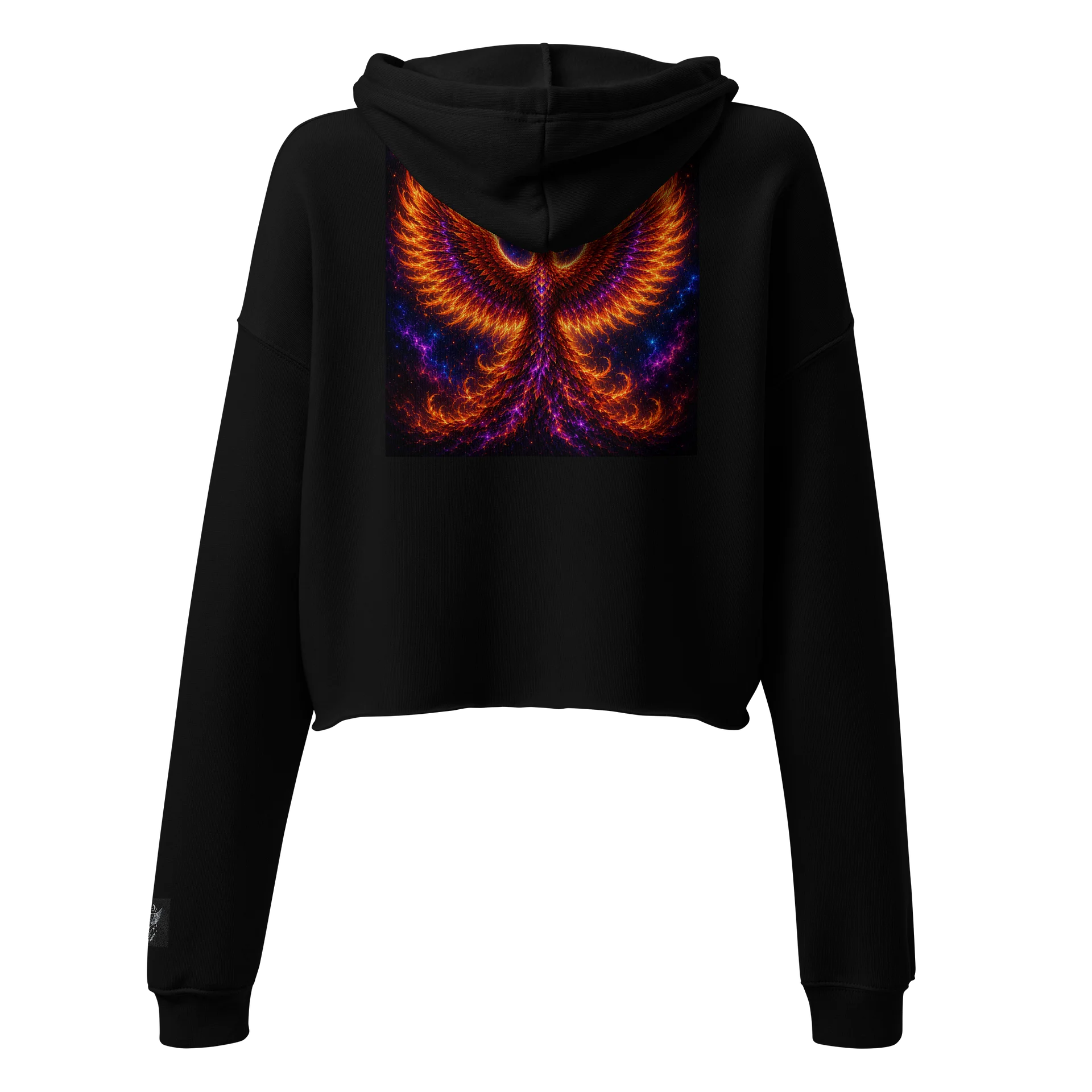Phoenix Rising -Crop Hoodie product image (3)