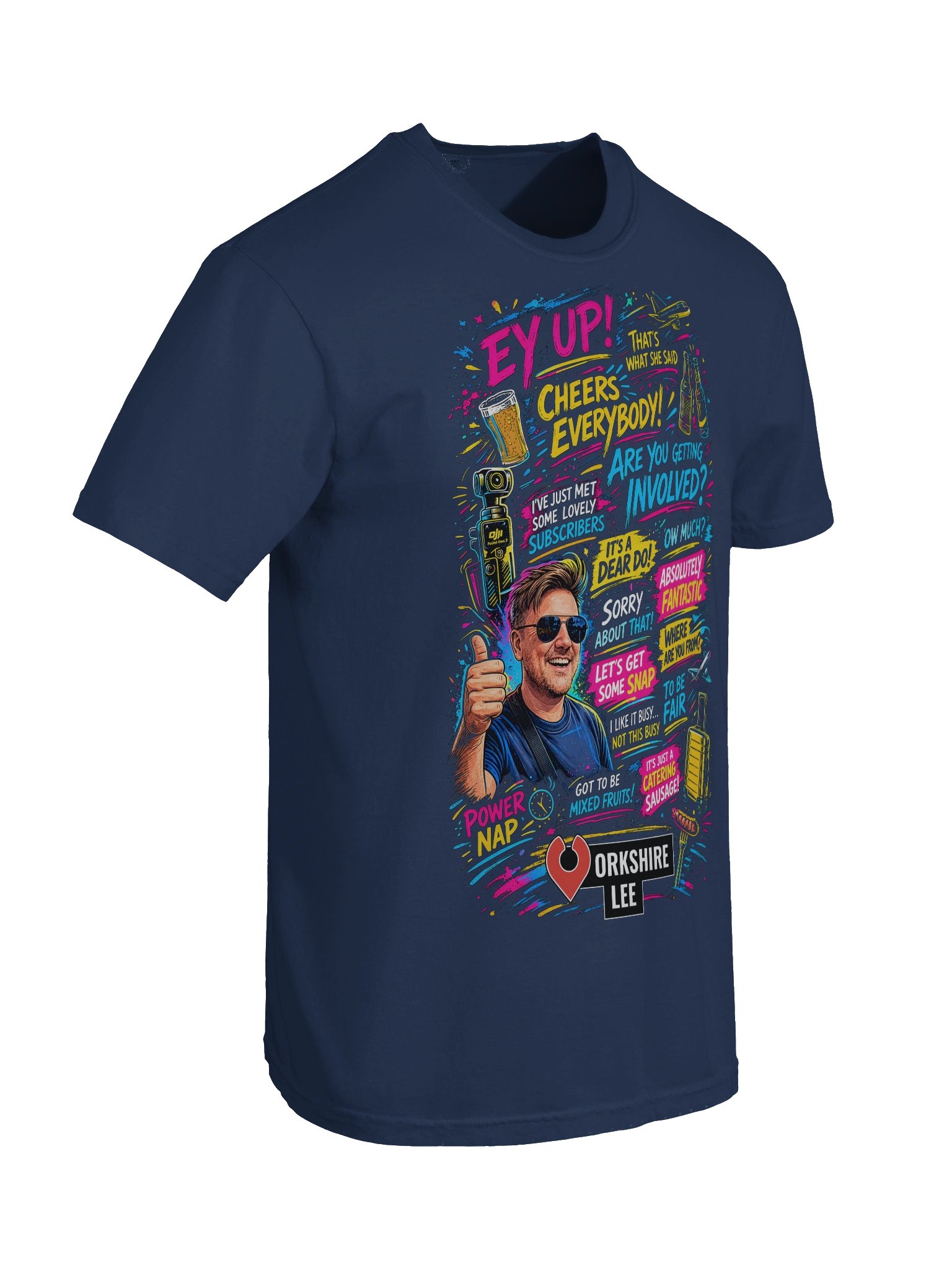 Yorkshire Lee Phrases T-Shirt product image (18)