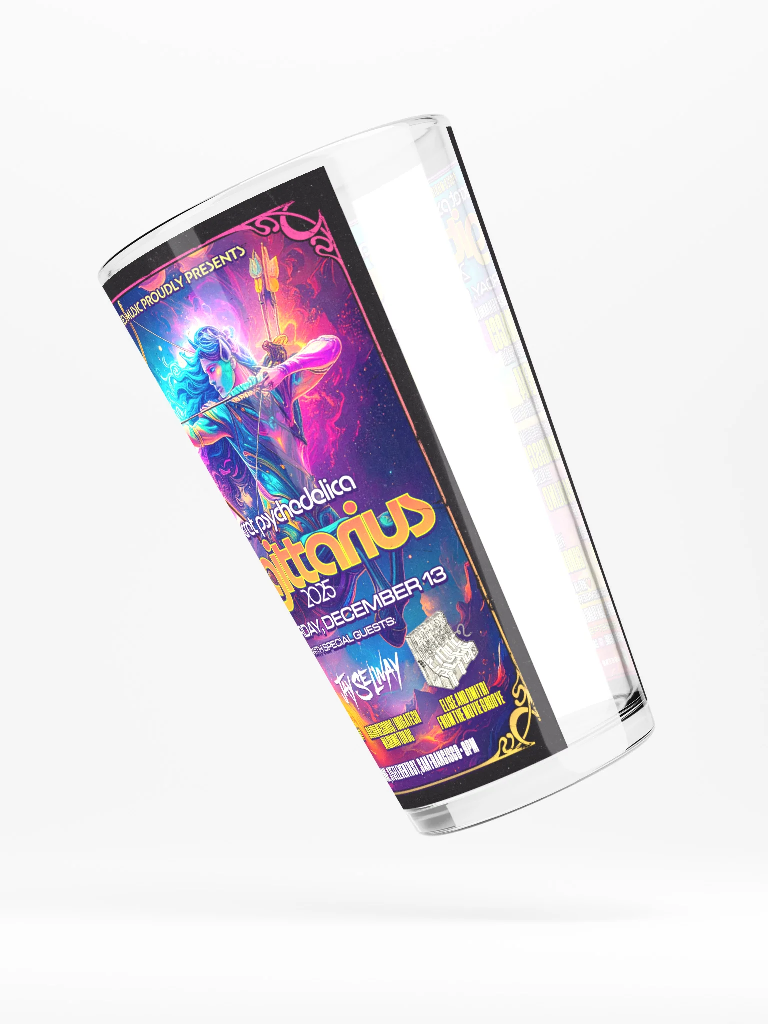 Sagittarius 2025 Shaker Pint Glass product image (3)