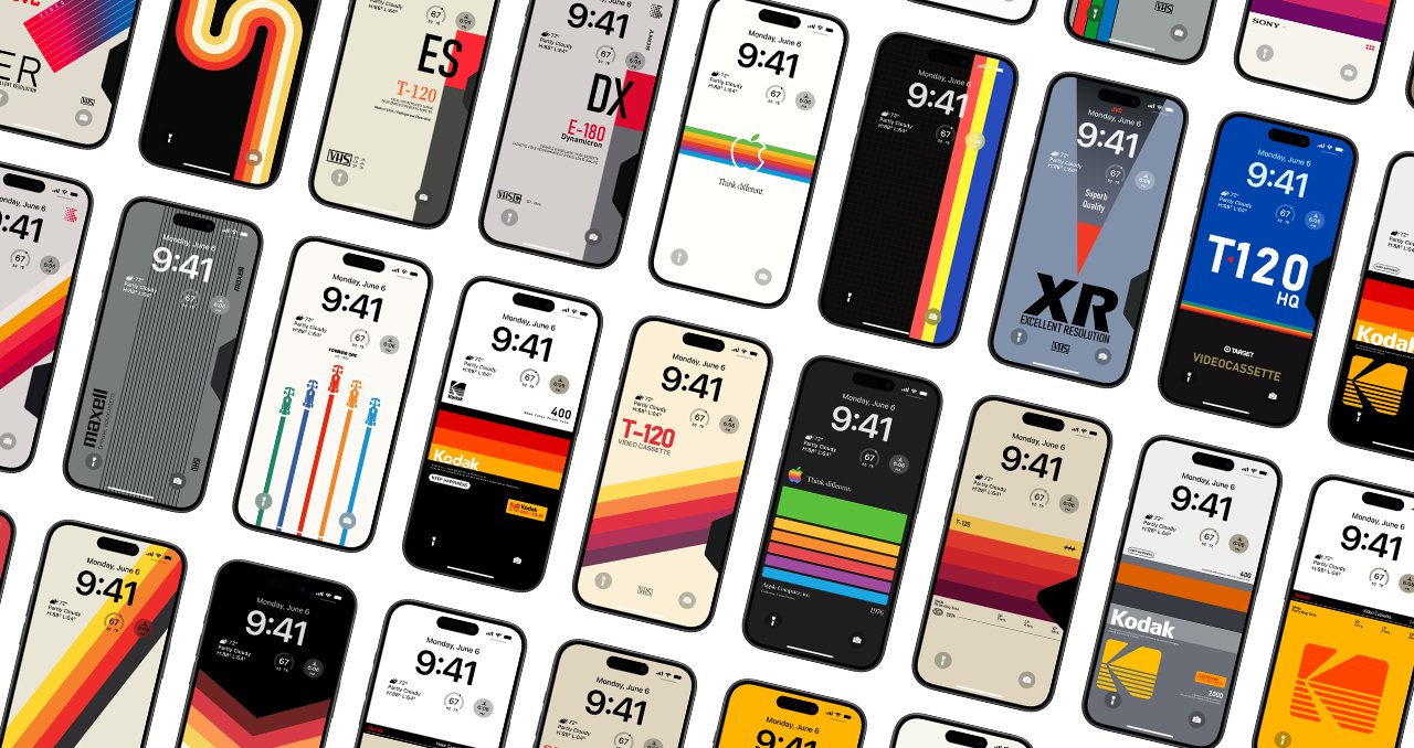 Retro Wallpaper Pack product image (1)