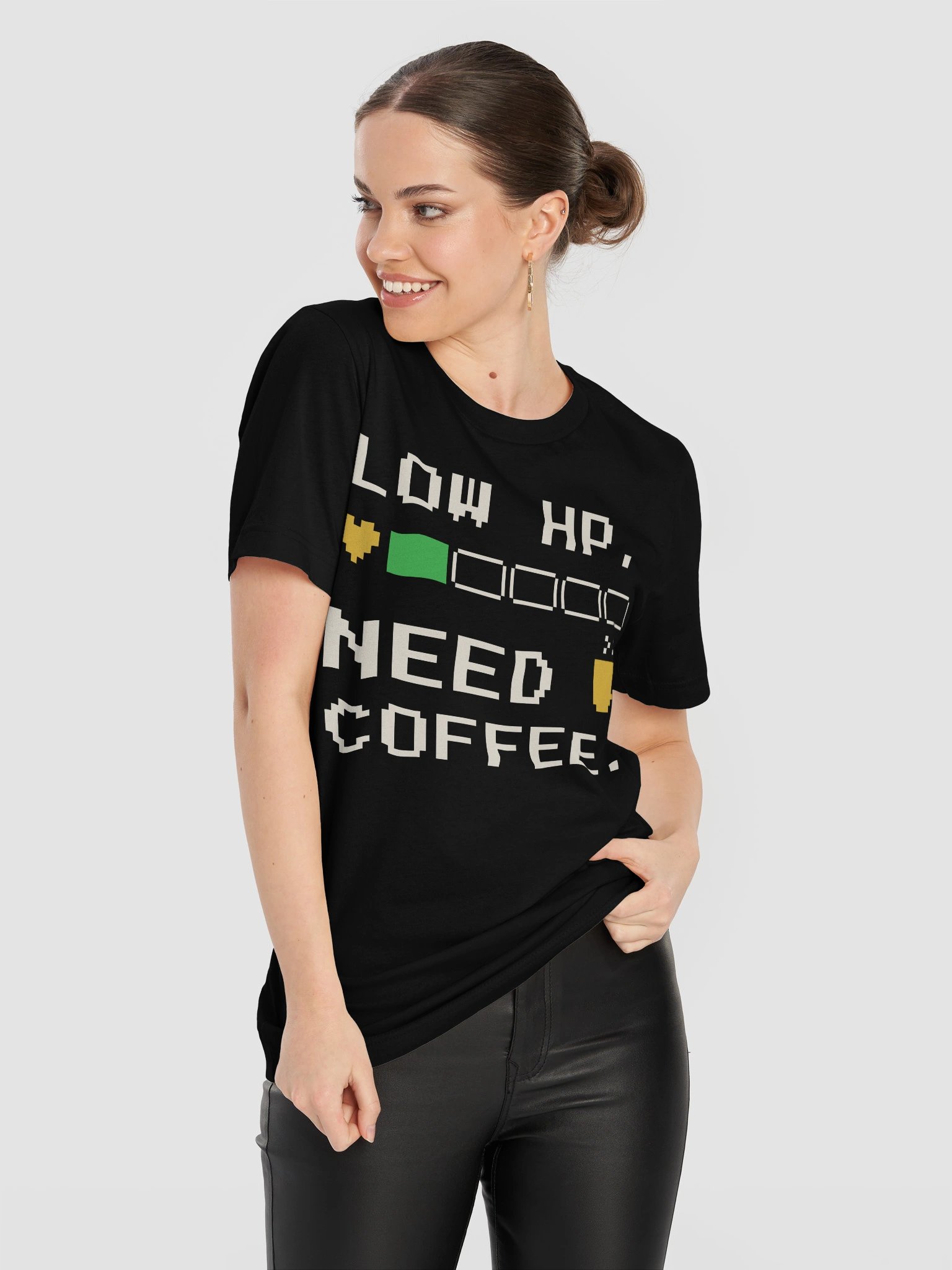 Low HP. Need Coffee. Tee product image (21)