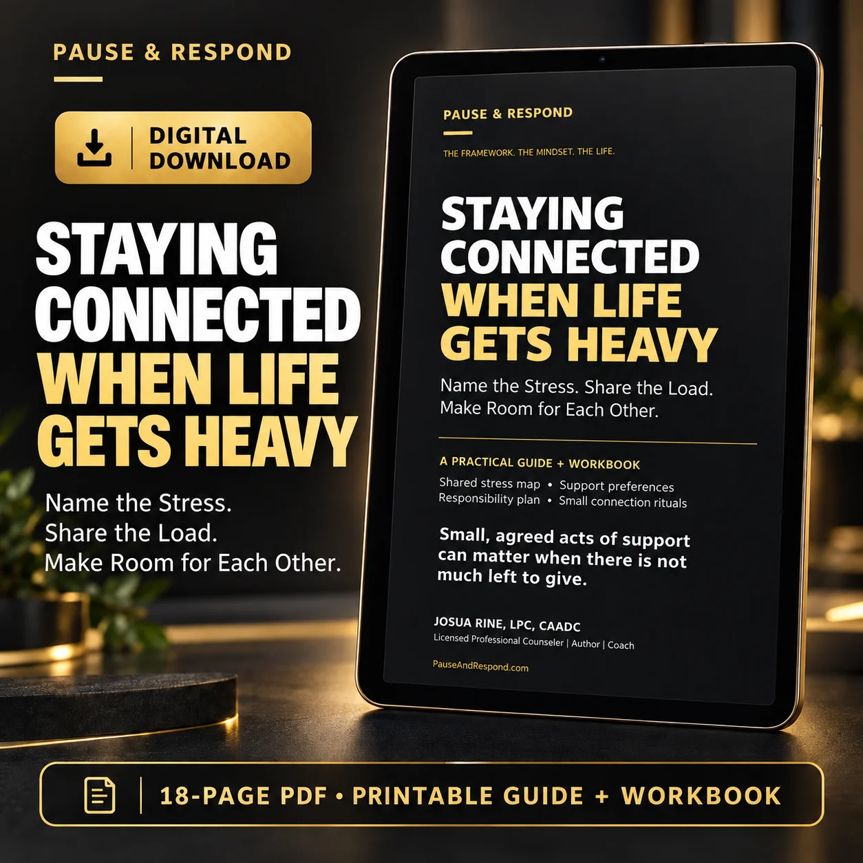 Staying Connected When Life Gets Heavy product image (1)