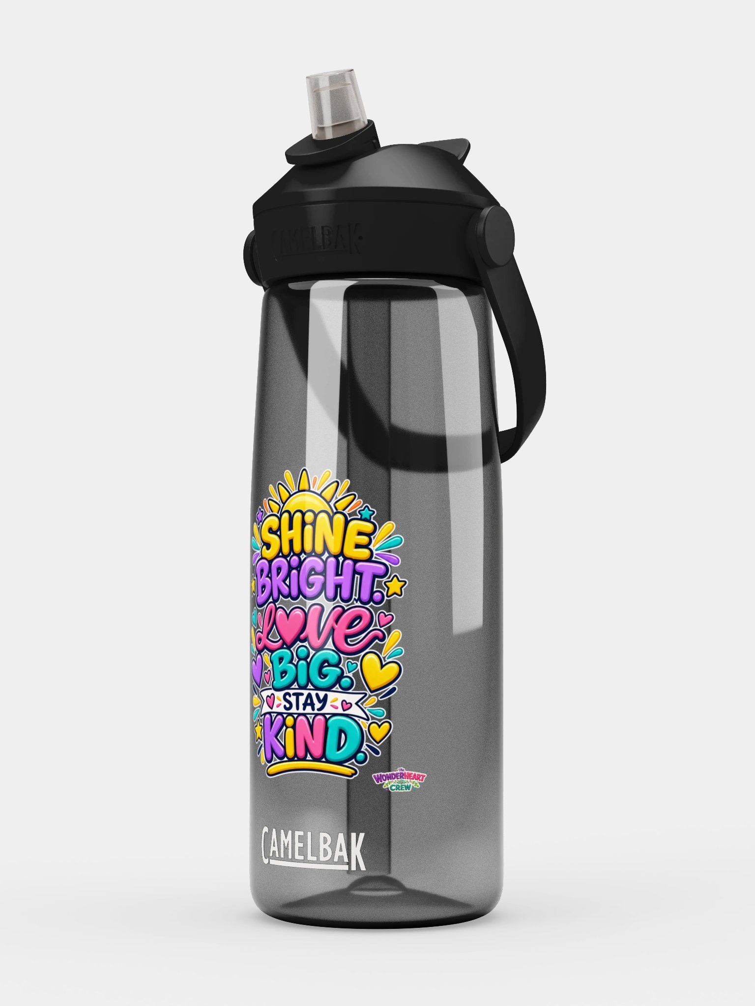 CamelBak Thrive® Flip Straw Inspirational Water Bottle - Shine Bright. Love Big. Stay Kind. product image (5)