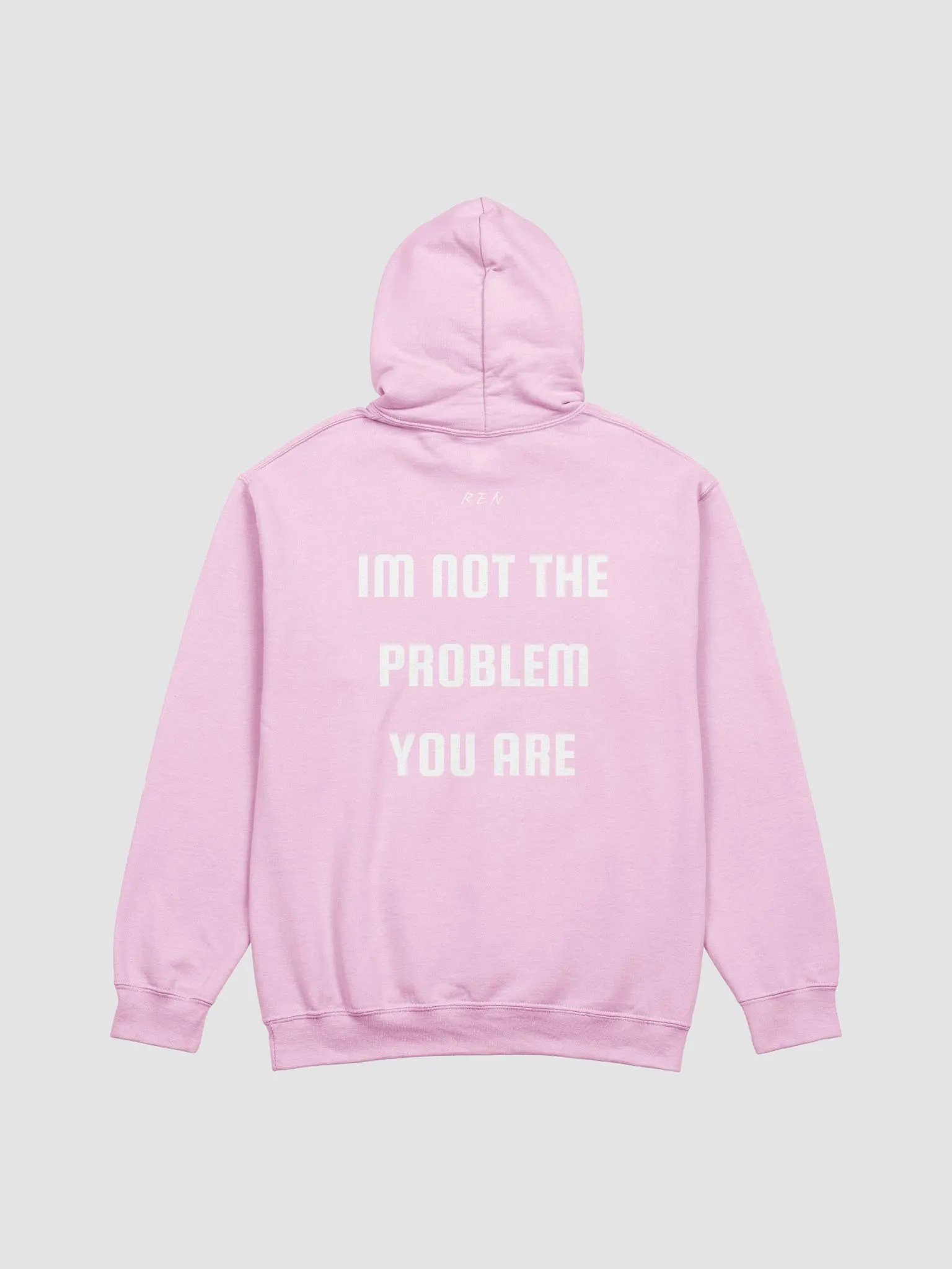 not the problem hoodie product image (3)