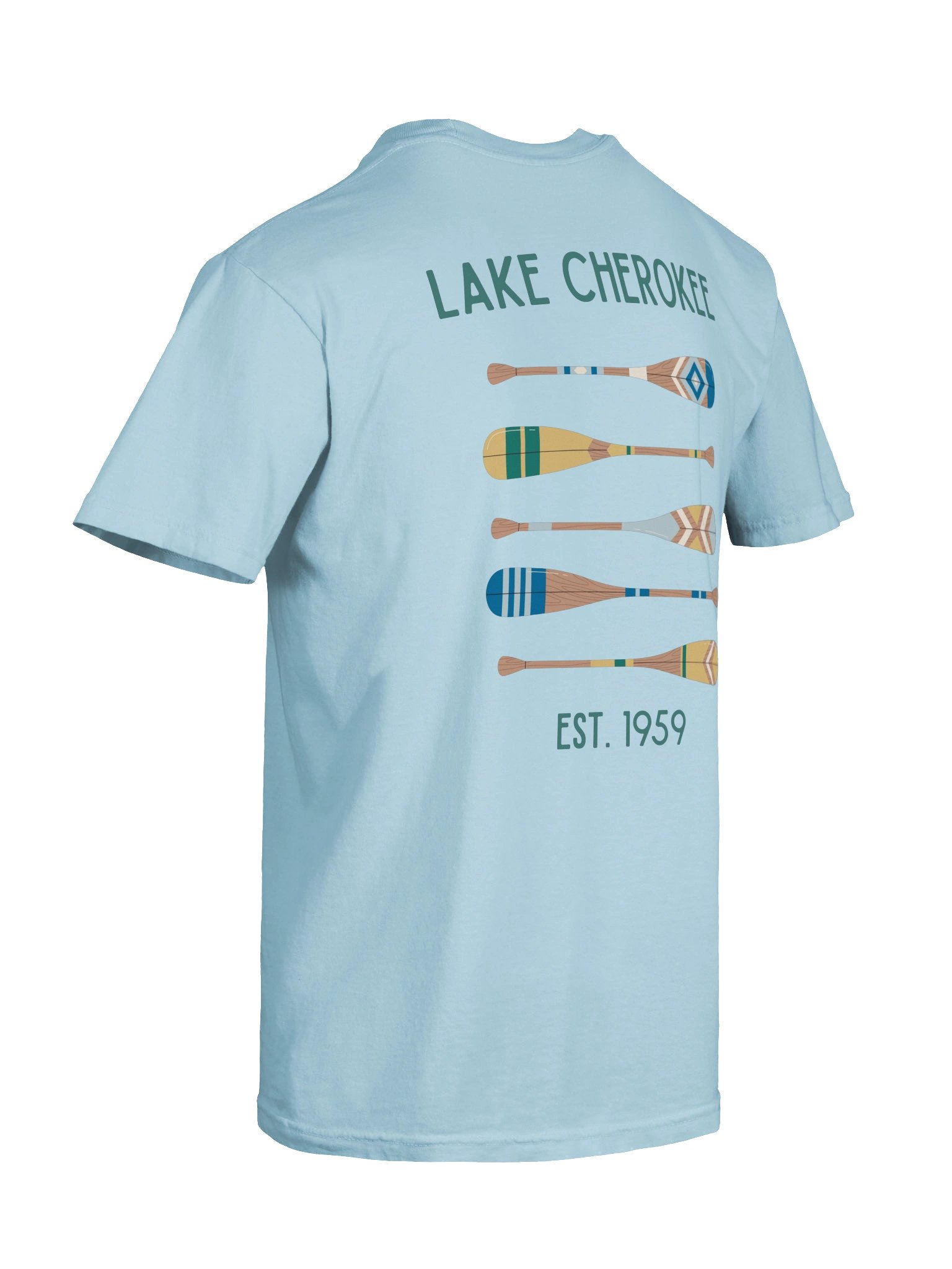 Lake Cherokee Paddles Tee product image (8)