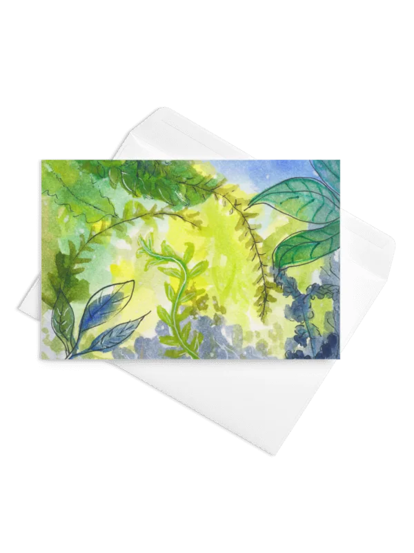 Leaves Blank Card product image (1)