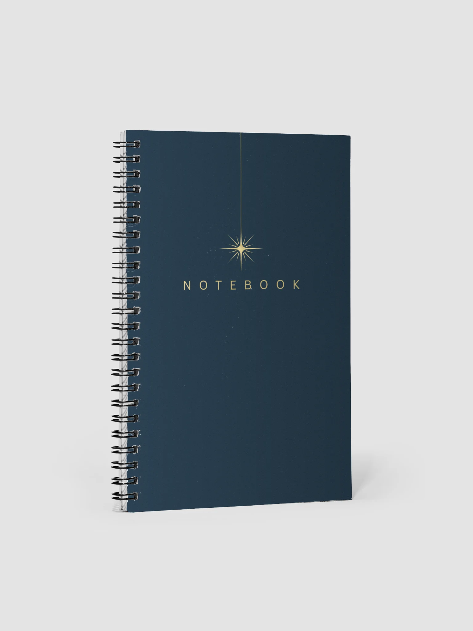 Minimal Gold Star Notebook product image (1)