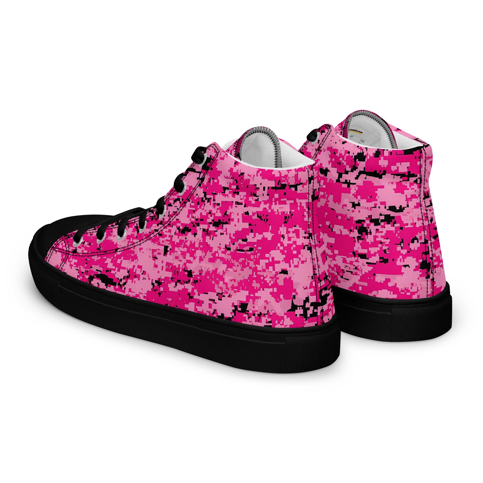 Pink Camo Retro High Tops product image (5)