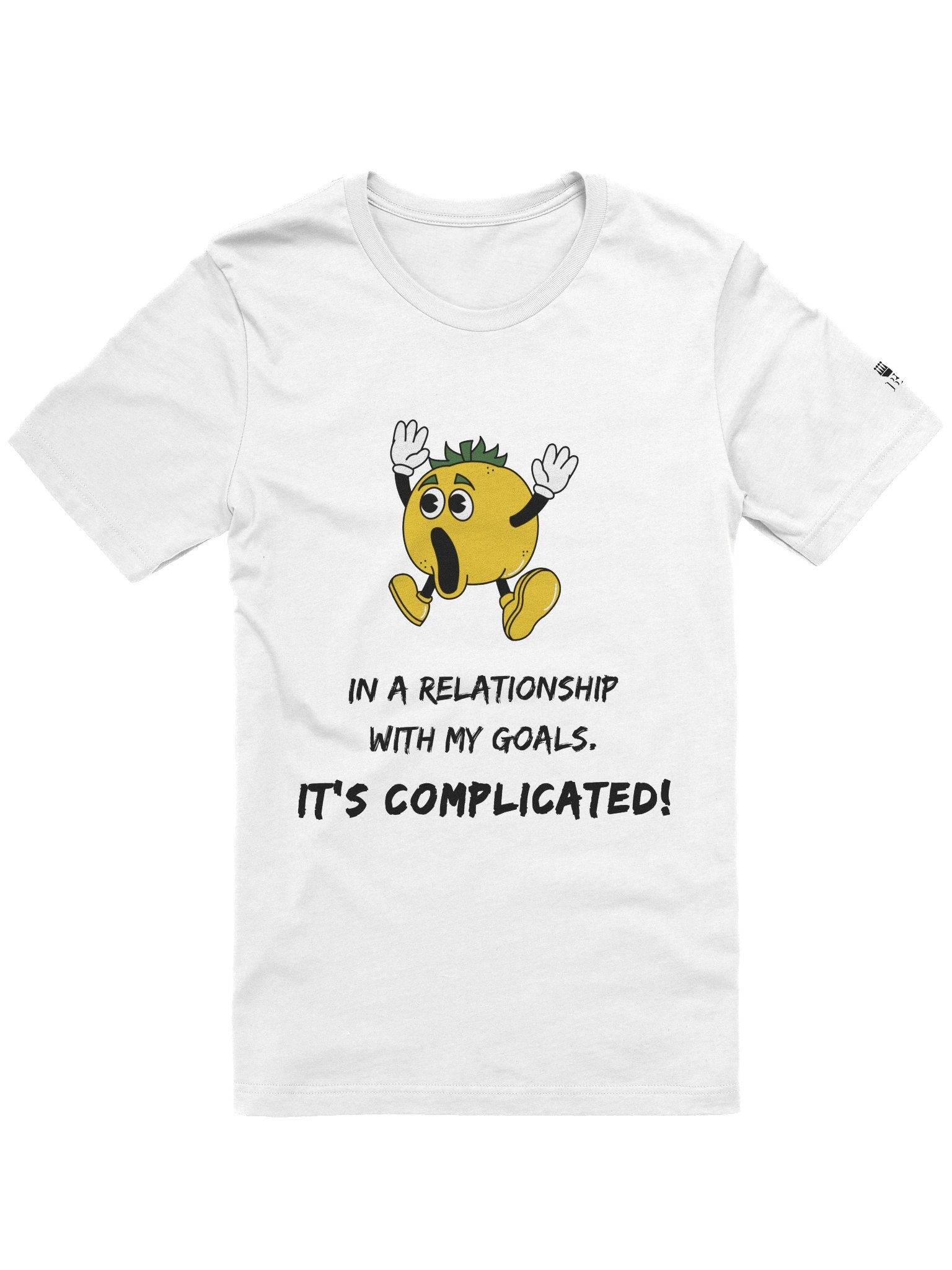 In a relationship with my goals. It's complicated. Regular Fit T-shirt product image (97)