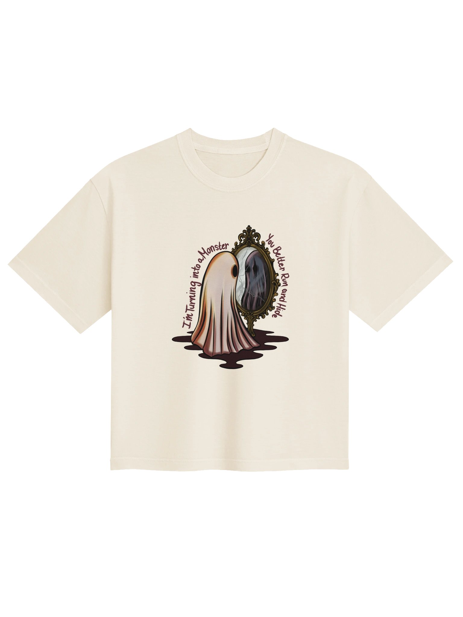 "Monster" Spooky Boxy Tee product image (1)