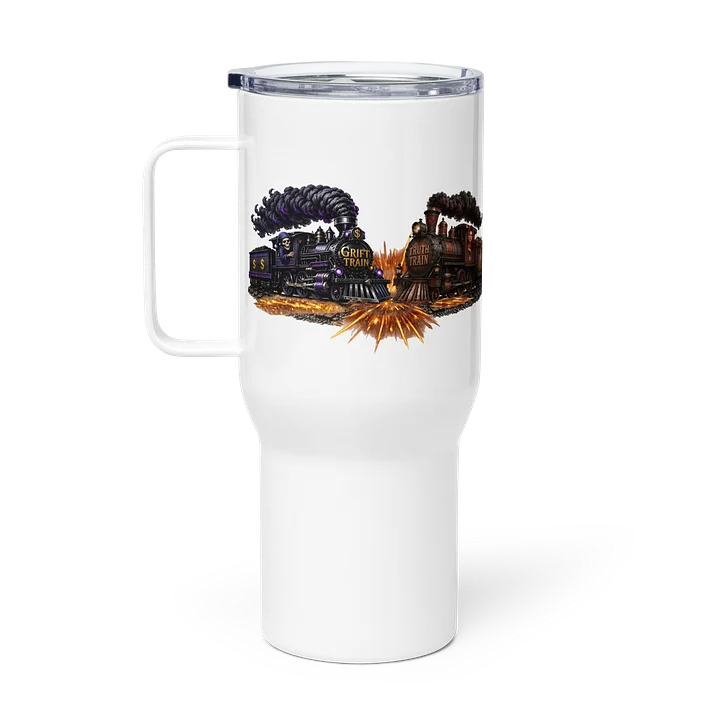 ''Too Easy'' Travel Mug with a Handle product image (1)