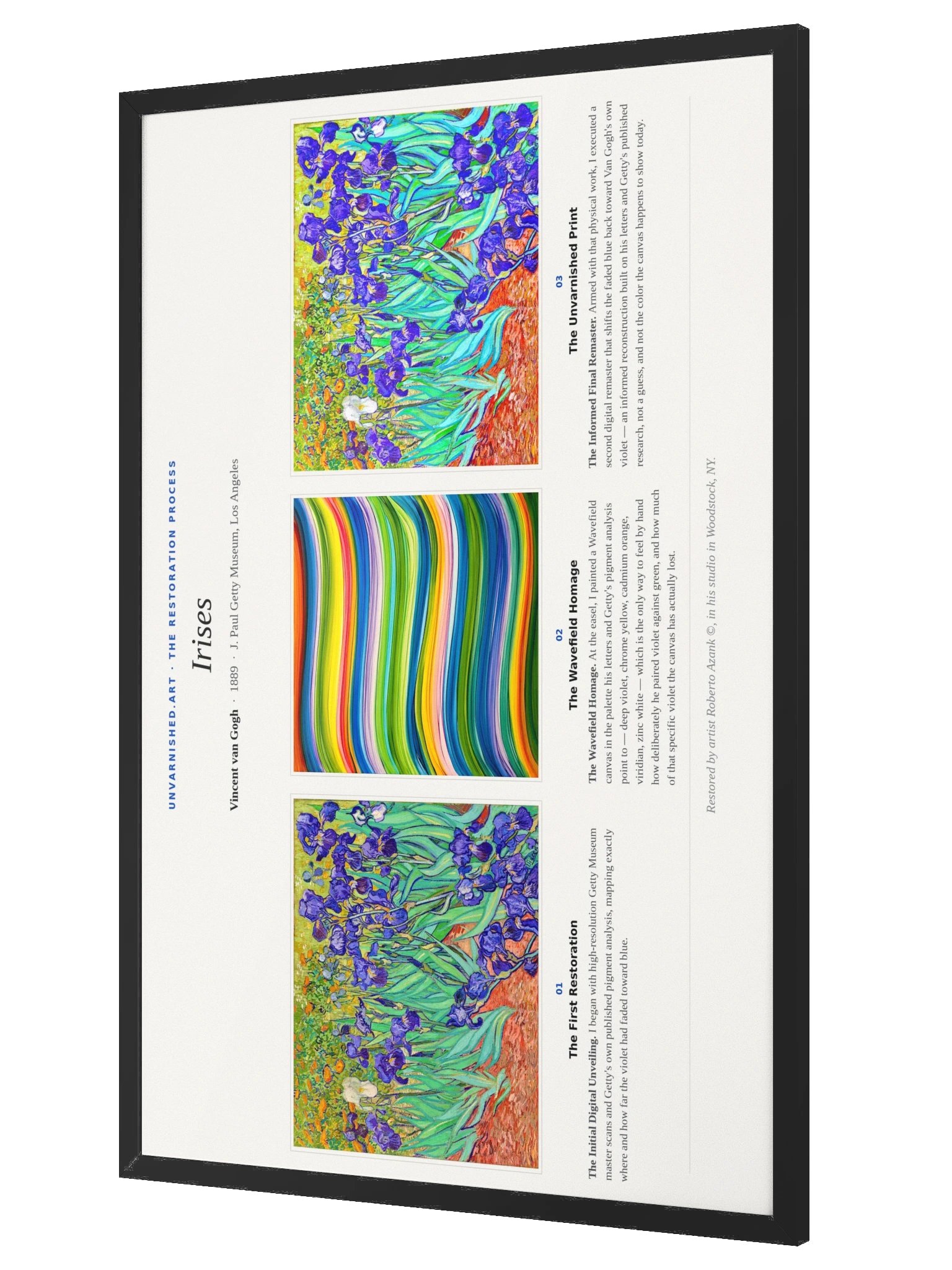 Irises — Framed Process Poster product image (3)